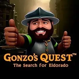 Logo of Gonzo's Quest from NetEnt at Ritzo Casino