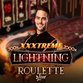 Live Casino logo of XXXtreme Lightning Roulette from Evolution at Ritzo Casino